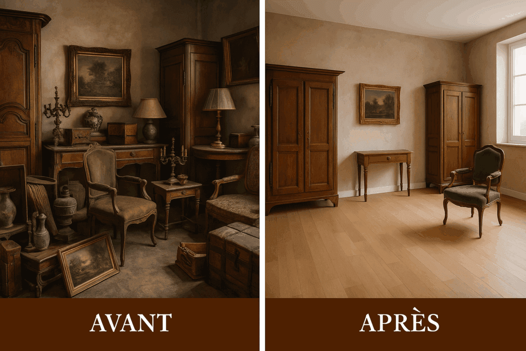 Débarras maison exemple 1