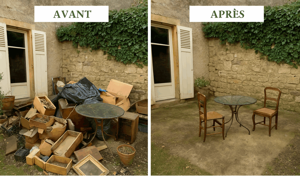 Débarras maison exemple 3