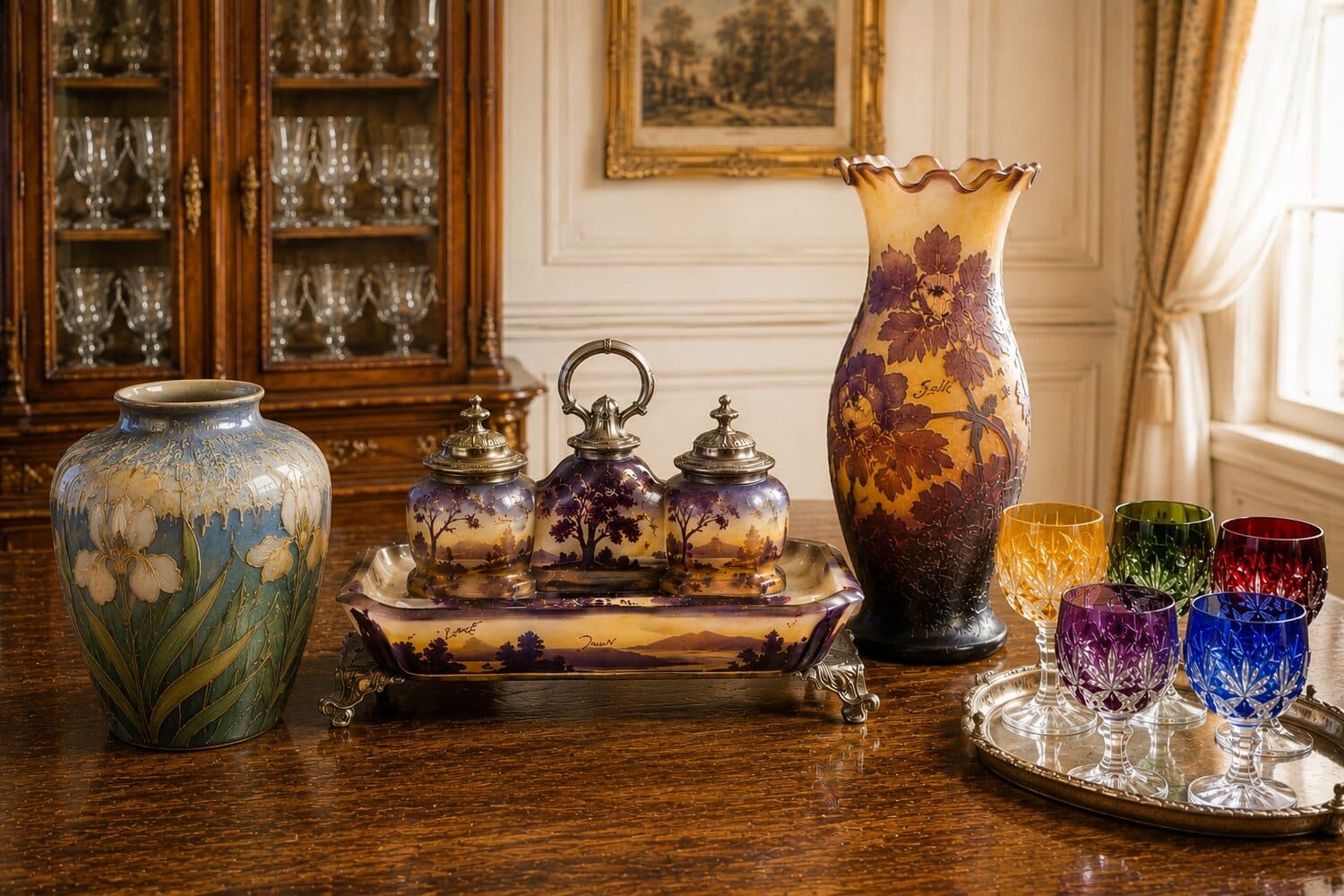 Pâtes de Verres, Verreries et Porcelaines