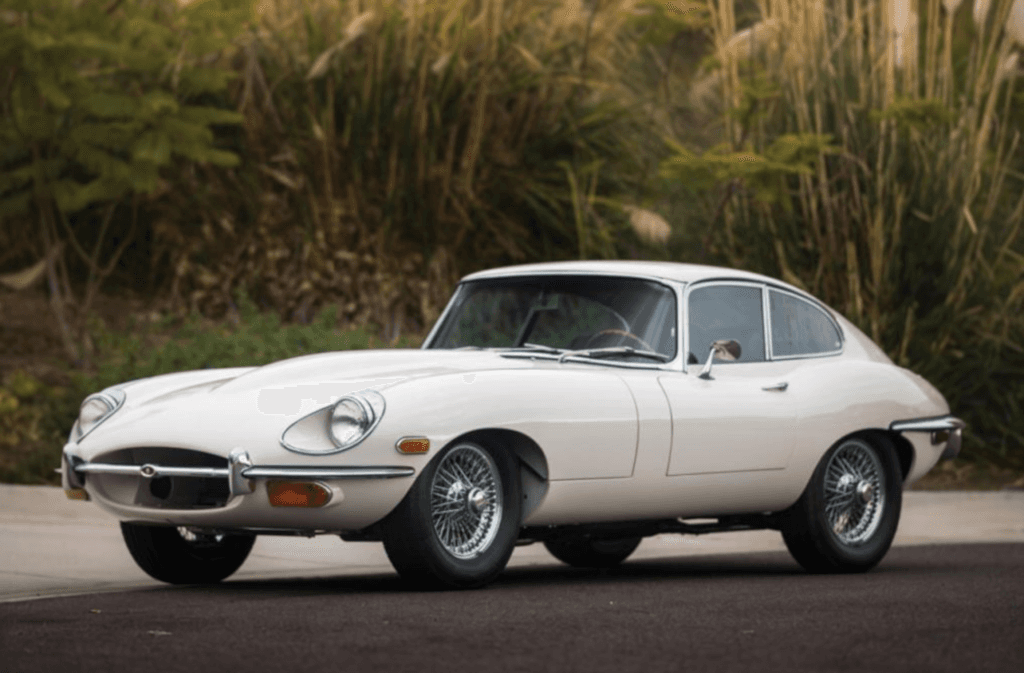 Coupé Jaguar Type E de collection